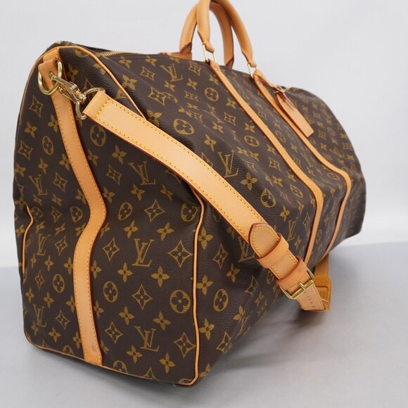 LOUIS VUITTON Brown Monogram Boston Bag - Picture 2 of 16